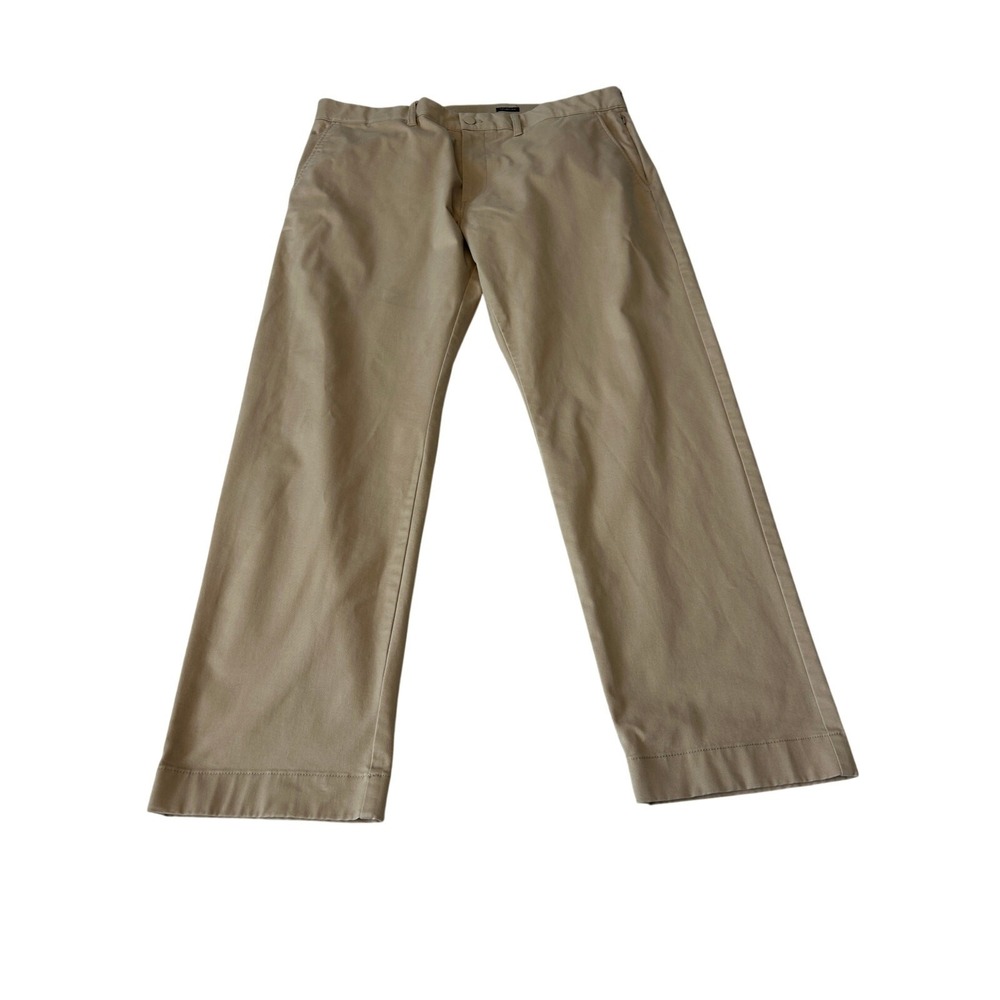 J. Crew Men's Flex Pant Thompson Sz 36/30 Tan Chino Stretch Casual